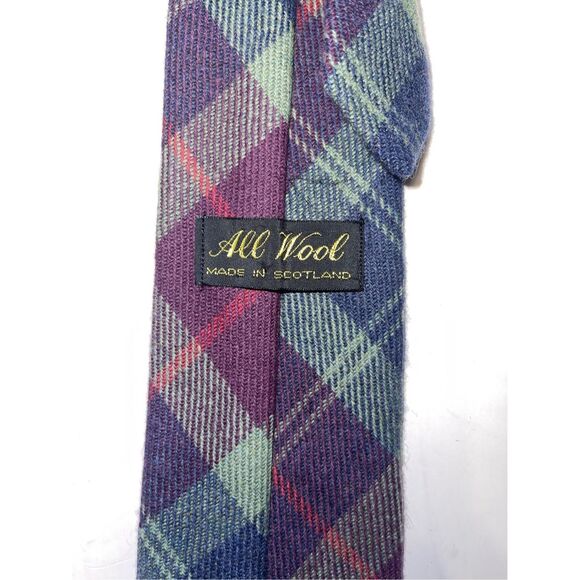 All Wool Made in‎ Scotland necktie  A55 - Picture 3 of 3